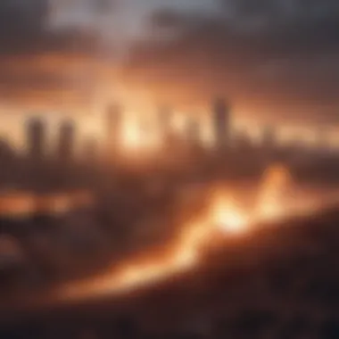Rising from the Ashes: Phoenix Skyline Inspiration Phoenix skyline symbolizing new beginnings