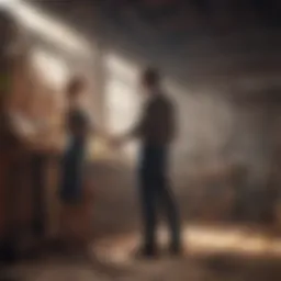 Illustration depicting rebuilding trust