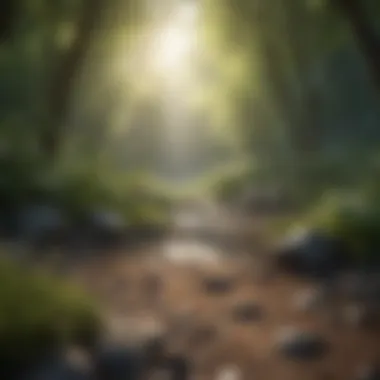 Tranquil Nature Scenes Mindfulness Game Mindfulness game with tranquil nature scenes