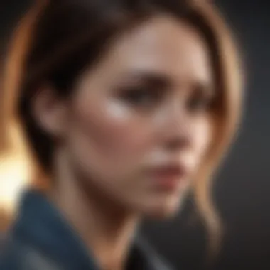 Indications of Emotional Withdrawal A woman looking away thoughtfully, indicating emotional distance.