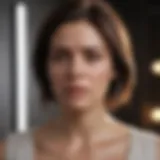 A woman looking away with a troubled expression