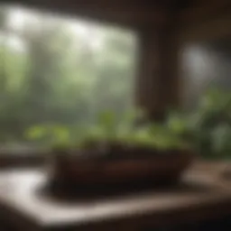 A serene space symbolizing emotional balance
