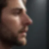 Reflective mind contemplating personal choices