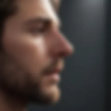 Reflective mind contemplating personal choices