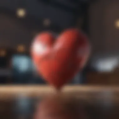 A heart-shaped puzzle symbolizing connection