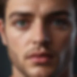 An abstract illustration representing psychological triggers related to pornography addiction.