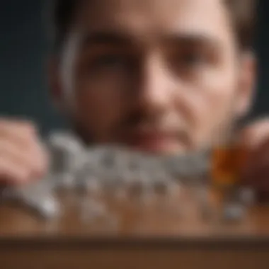 Understanding Compulsive Habits Abstract representation of compulsive habits