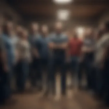 Symbolic representation of support groups