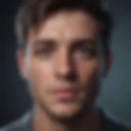 An abstract representation of digital emotions