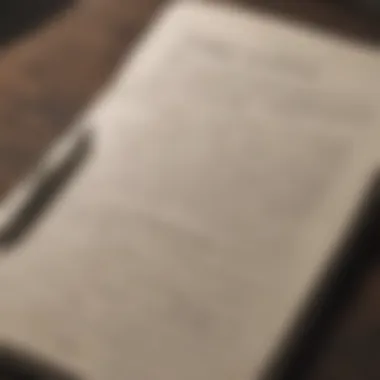 Journaling Insights from Life Stories A close-up of a pen and an open notebook for reflection