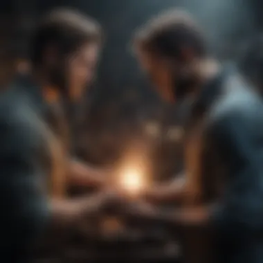 Forging Meaningful Connections Visual metaphor for forging meaningful connections