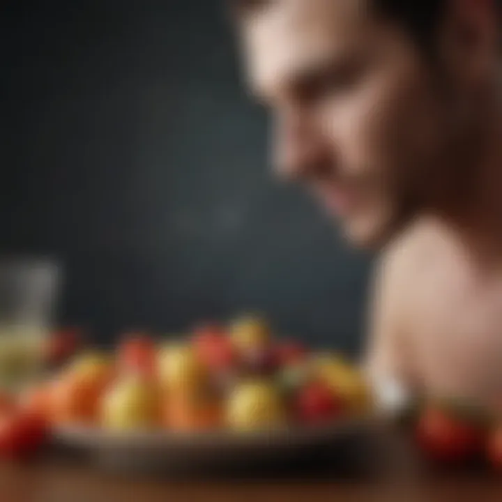 A selection of healthy foods symbolizing lifestyle changes.