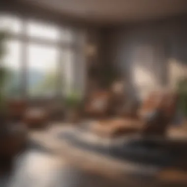 Creating a Relaxing Space A soothing environment promoting relaxation.