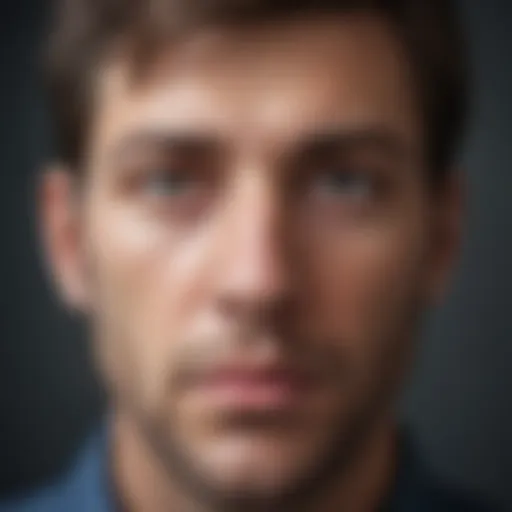 Conceptual illustration of covert narcissism