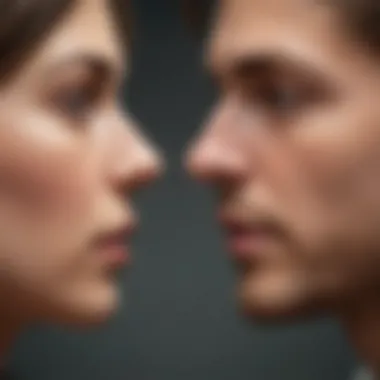 Abstract Representation of Narcissistic Traits Abstract representation of narcissistic traits