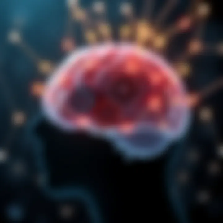 A brain with interconnected gears representing emotional intelligence