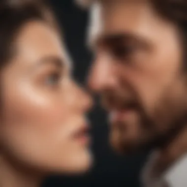 Impact of Narcissism on Relationship Dynamics Visual representation of relationship dynamics affected by narcissism