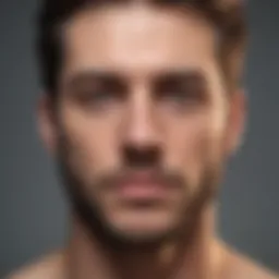 Illustration of narcissistic traits reflecting psychological complexity