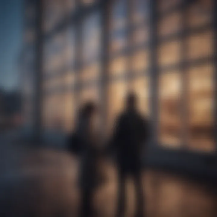A couple engaging in meaningful conversation