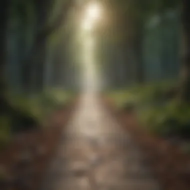 Pathway to Healing and Recovery Symbolic representation of healing