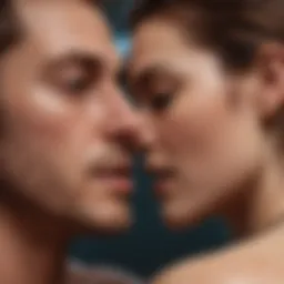 Abstract representation of diminished sexual desire