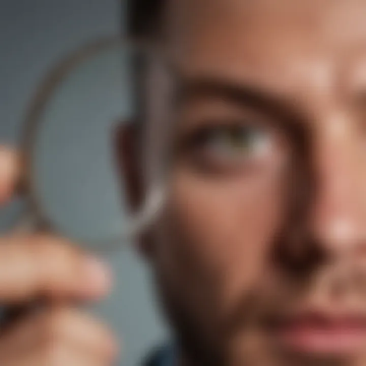 Sleuthing with Magnifying Glass