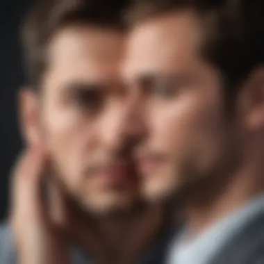 Decoding Nonverbal Cues Illustration depicting subtle changes in body language