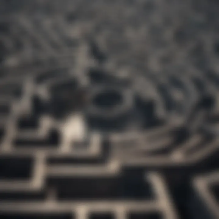 Maze with dead ends