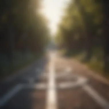 A crossroads sign symbolizing choices in relationships and future paths.